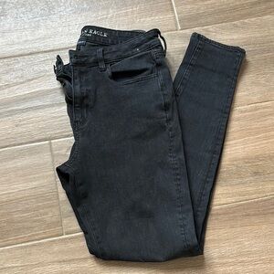 American Eagle Outfitters Black Jegging 8 Long Jeans